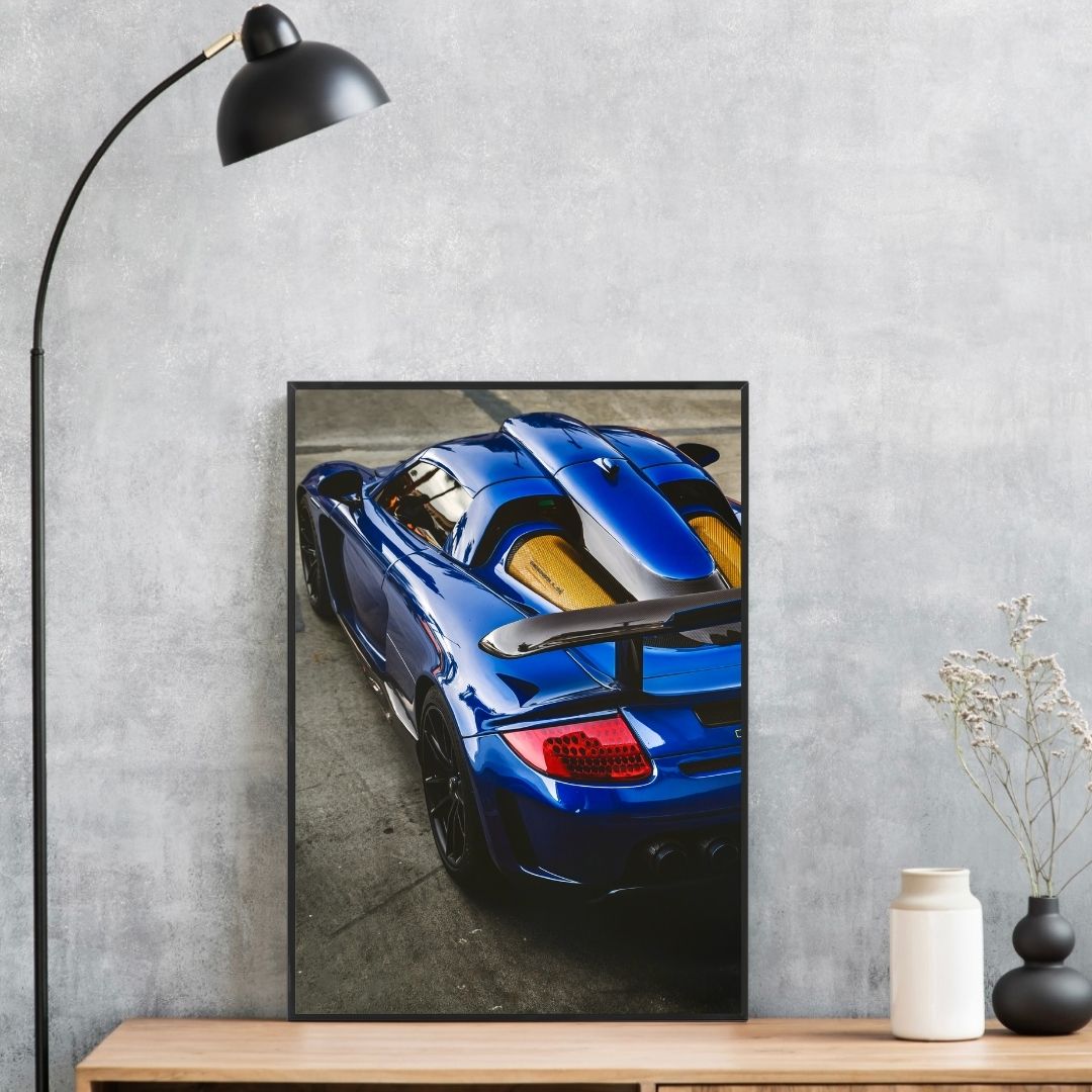 Porsche Carrera GT Blue - Gallery