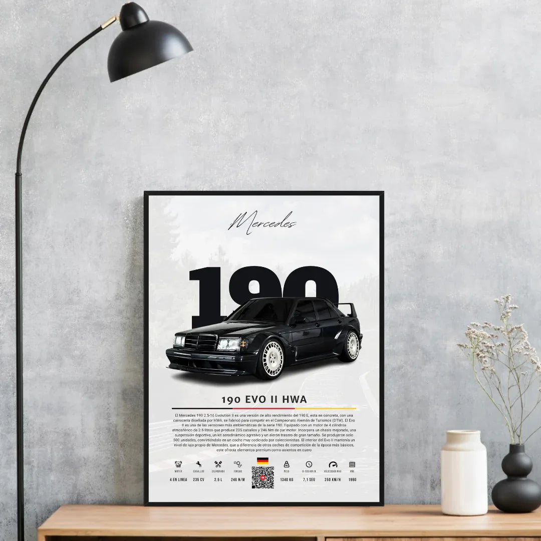 Mercedes 190 Evo II - Beschreibend