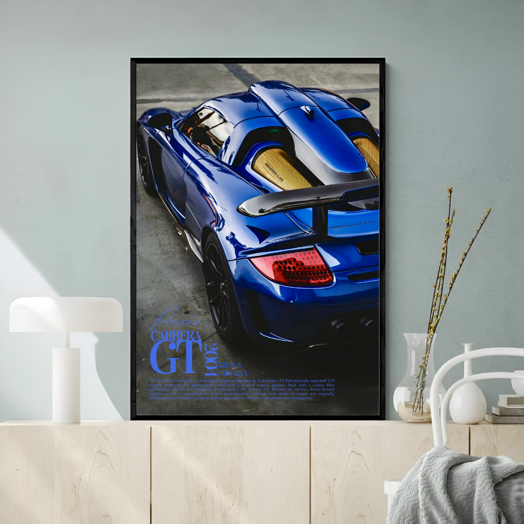 Porsche Carrera GT Blue - Old Money