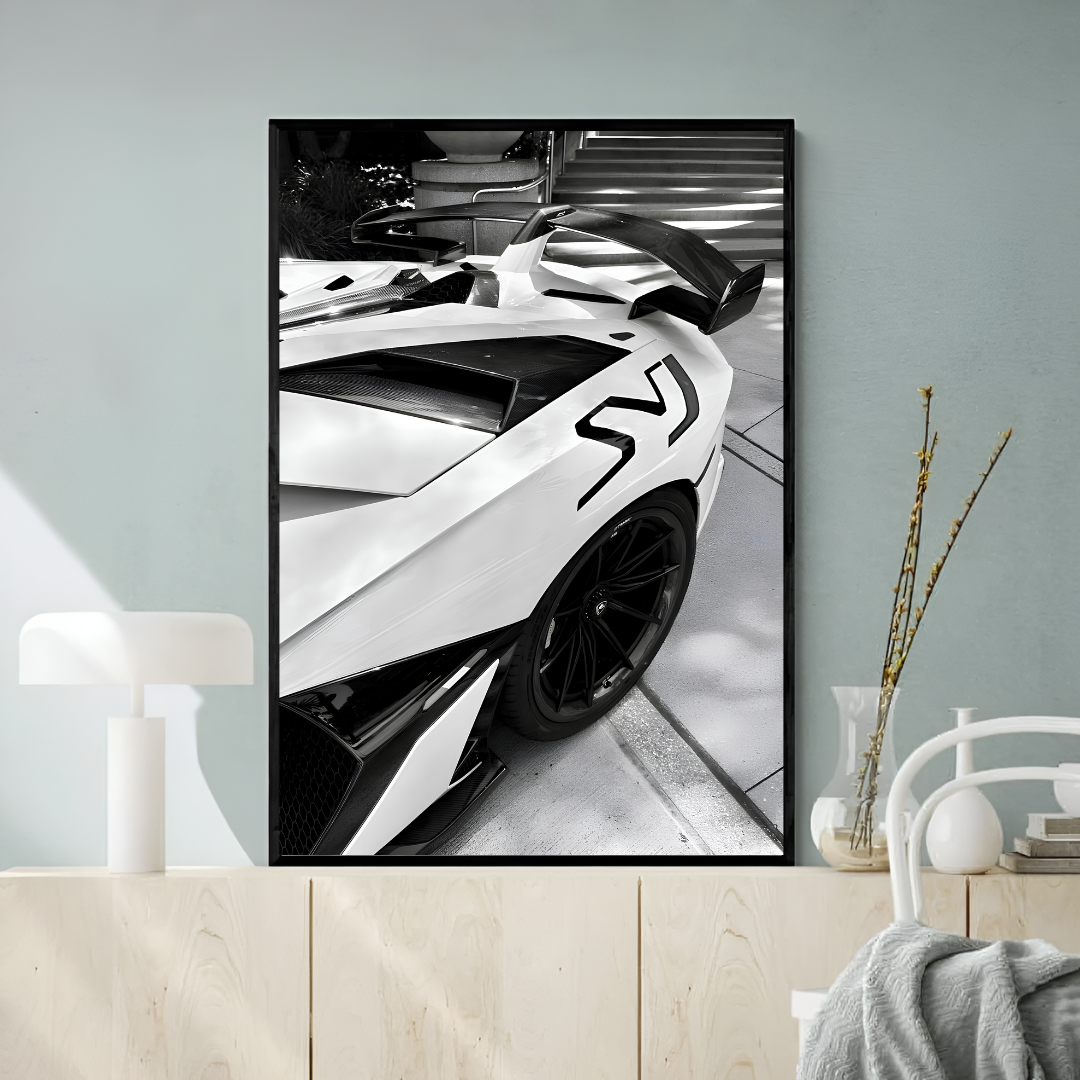 Lamborghini Aventador SVJ Logo - Old money