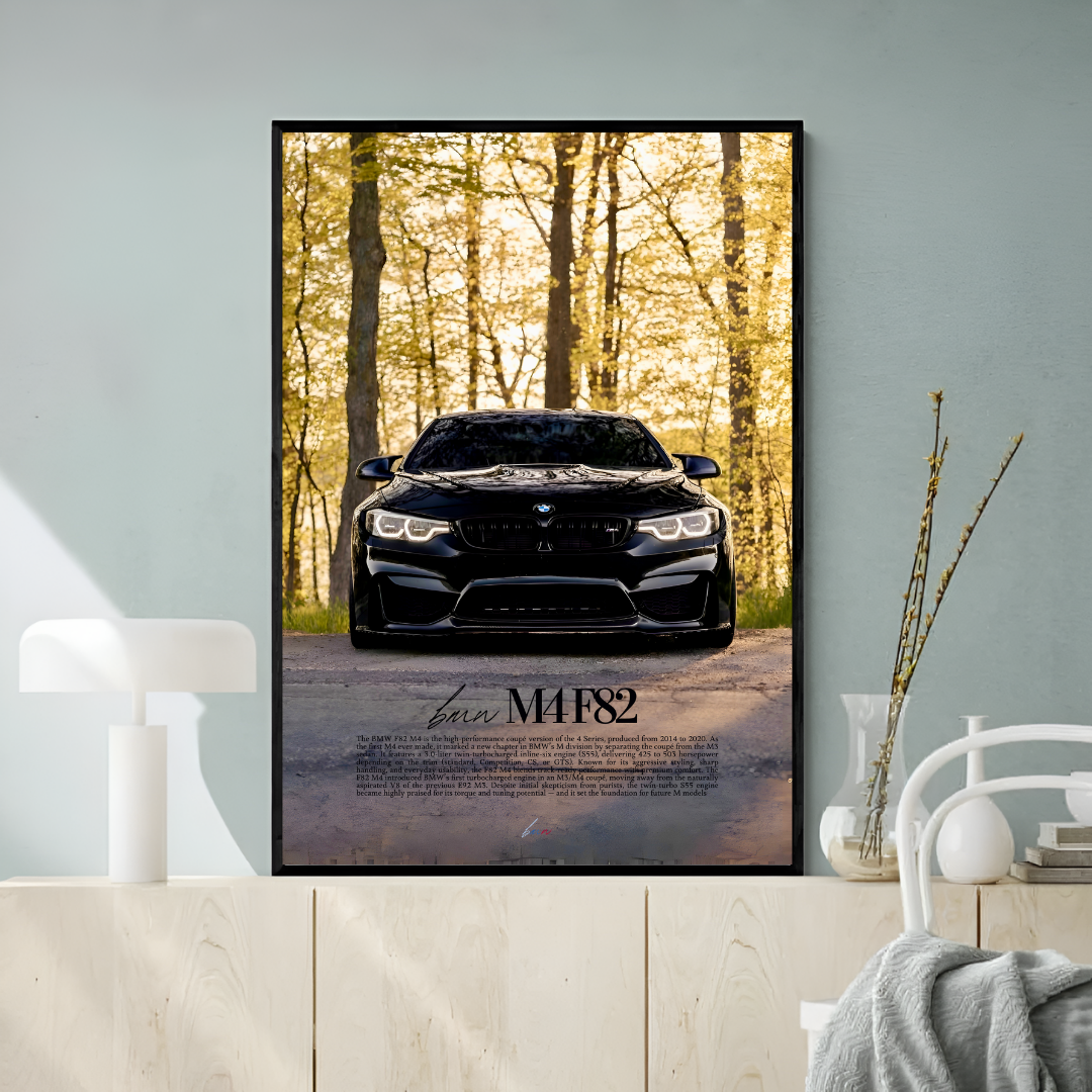 BMW M4 F82 Forest - Old money