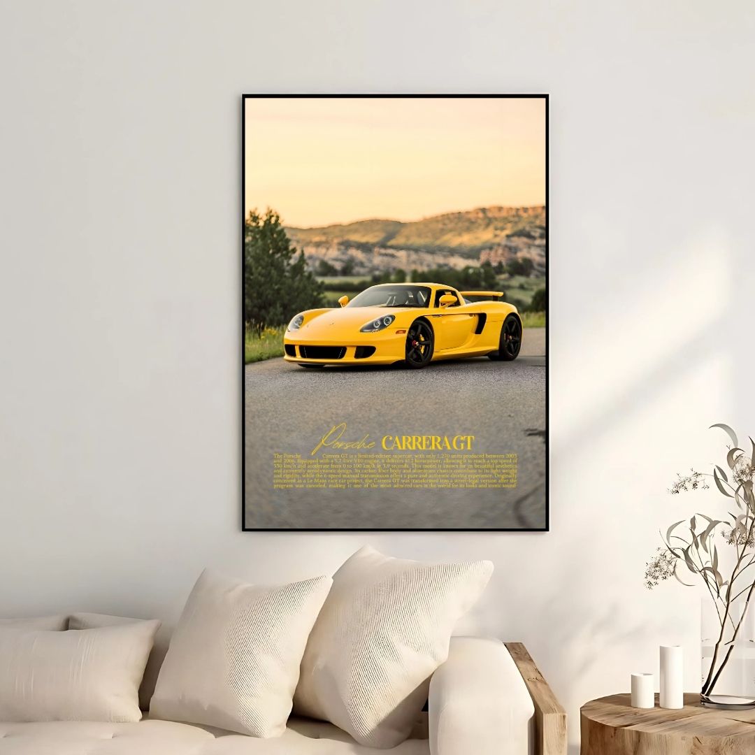 Porsche Carrera GT Yellow - Old money