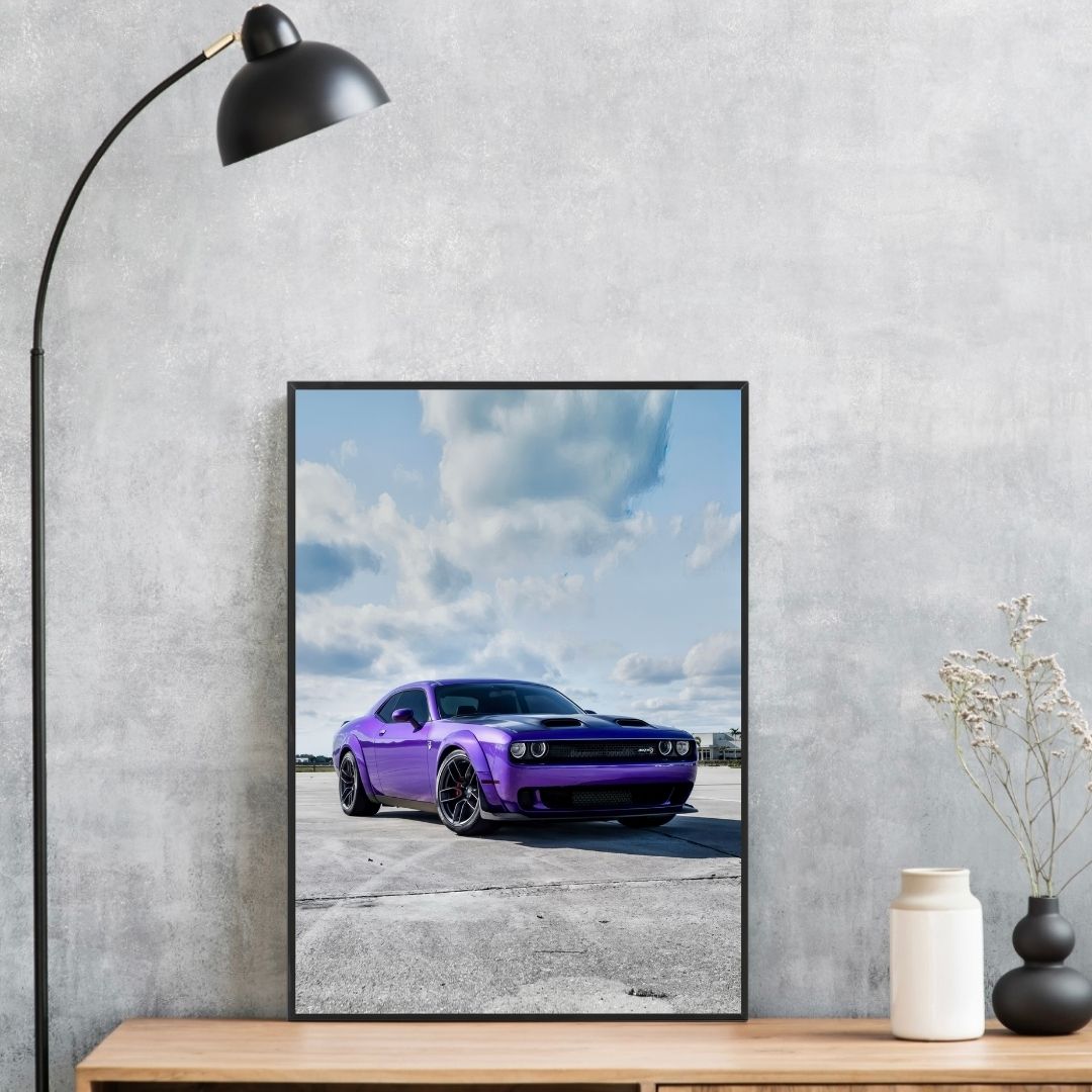 Dodge Challenger SRT Hellcat Purple - Gallery