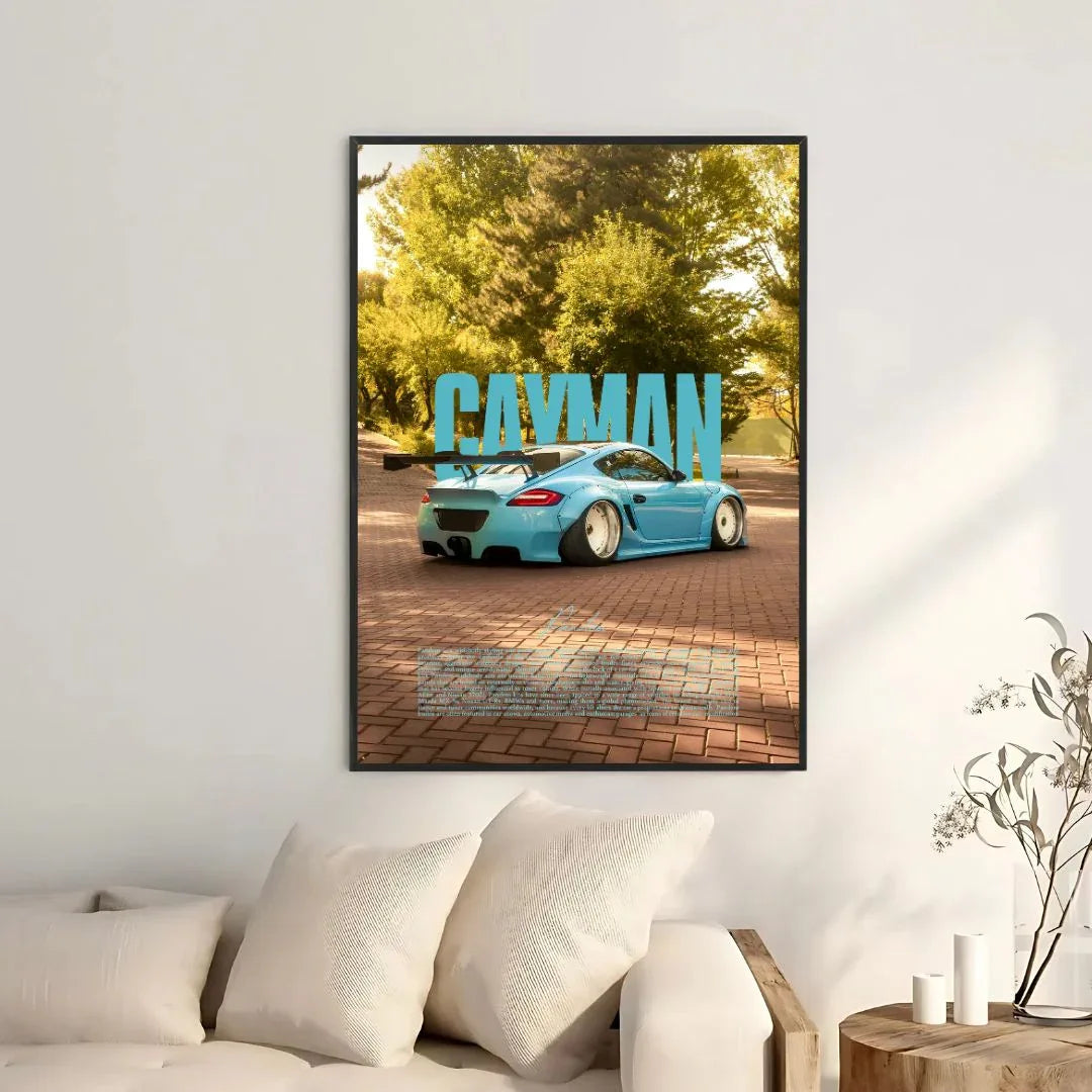 Porsche Cayman Pandem Side - Altes Geld