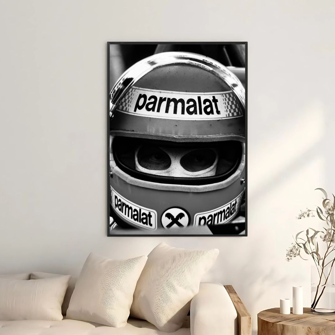 Niki Lauda's Helmet - Gallery