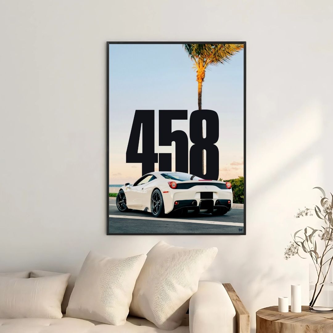 Ferrari 458 Weiß - Galerie
