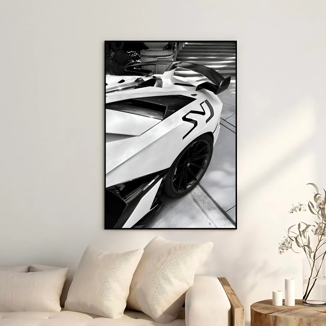 Lamborghini Aventador SVJ Logo - Old money