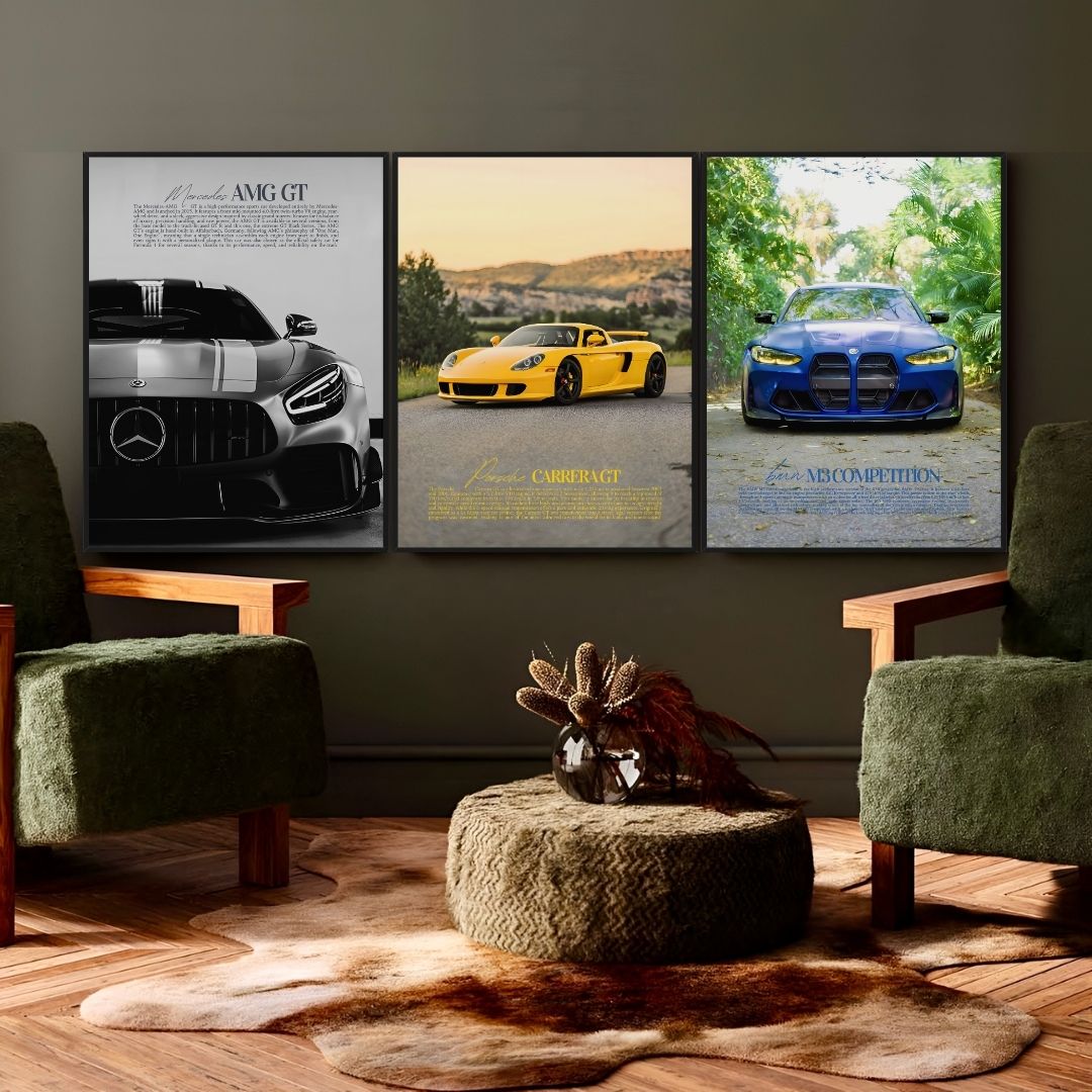 Porsche Carrera GT Yellow - Old money