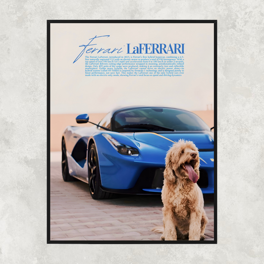 Ferrari LaFerrari Dog - Old Money