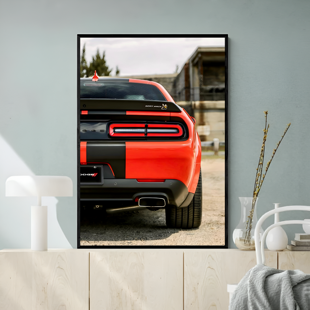 Dodge Challenger Rear - Old Money