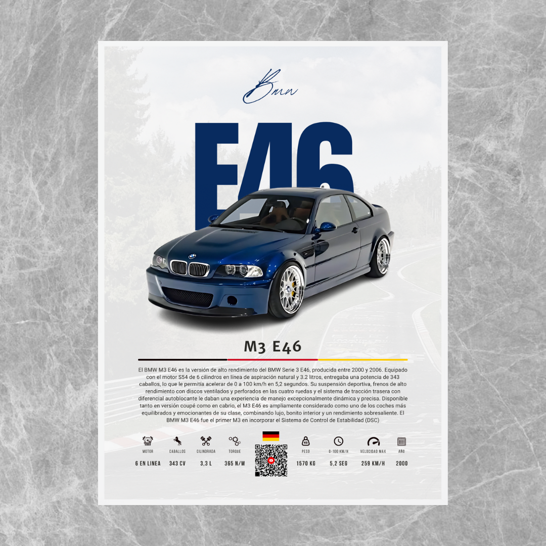 BMW M3 E46 - Descriptive