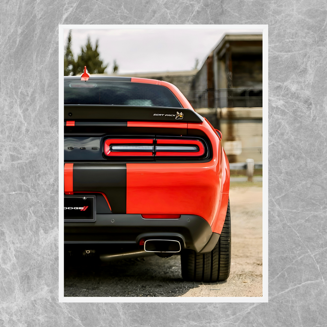 Dodge Challenger Rear - Old money