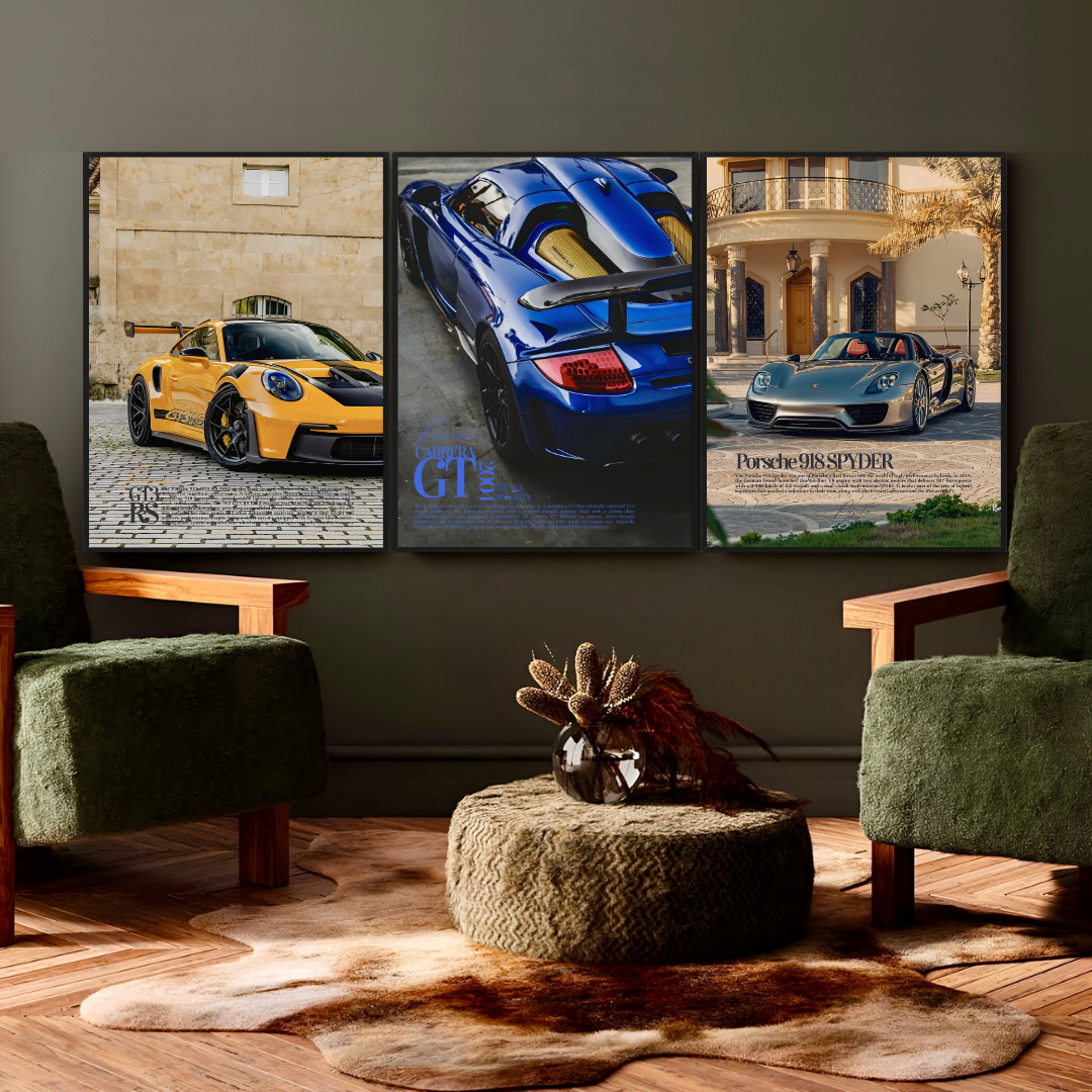 Porsche Carrera GT Blue - Old Money