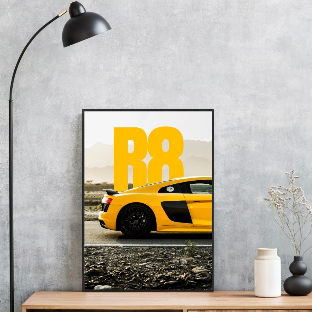 Audi R8 Type 4S Yellow - Gallery
