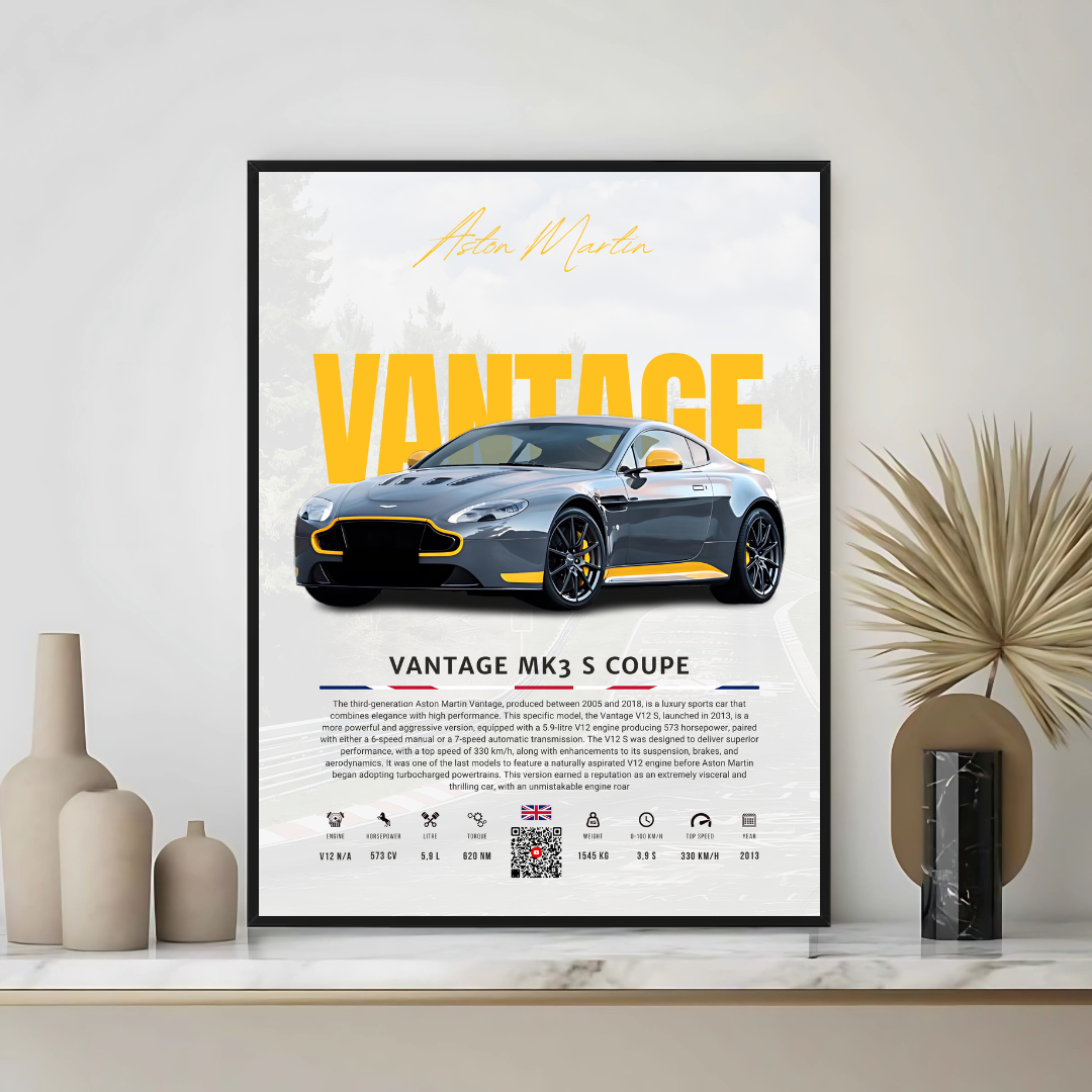 Aston Martin Vantage MK3 - Descriptive