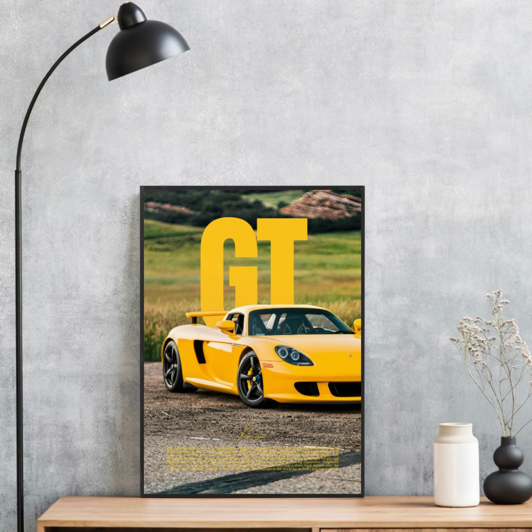 Porsche Carrera GT Yellow - Gallery