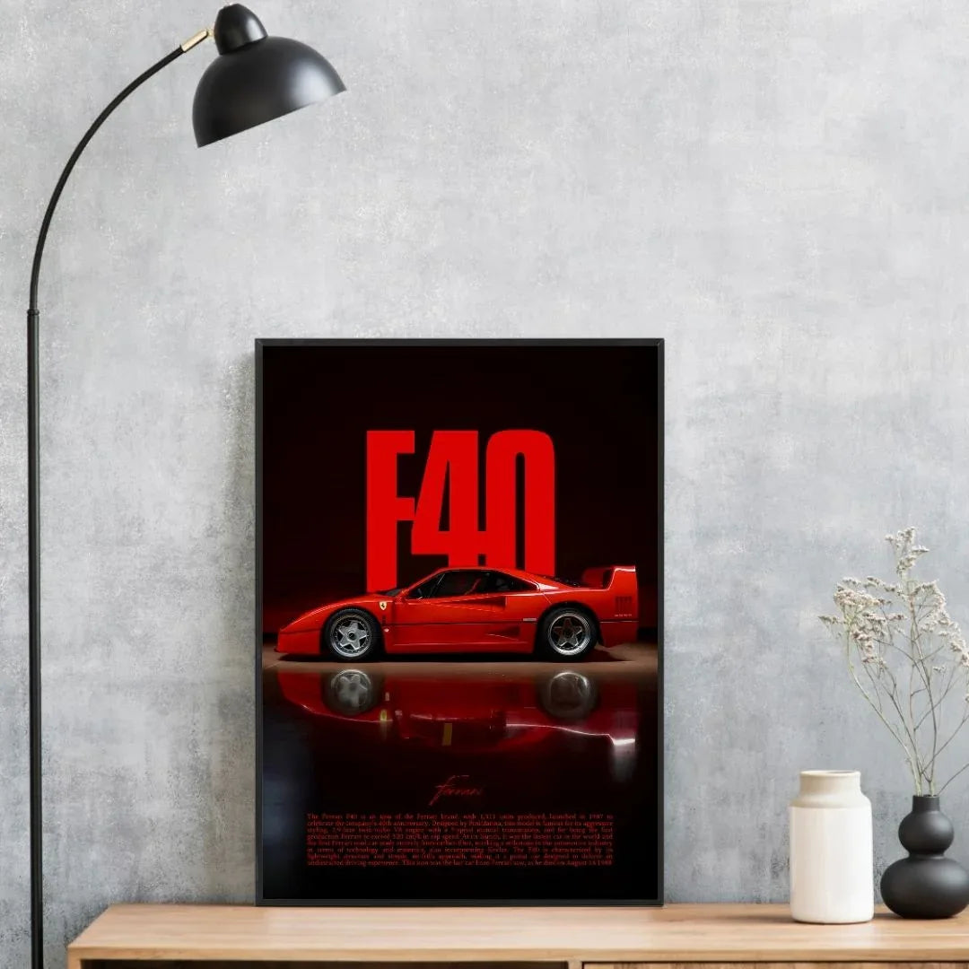 Ferrari F40 Seite - Old money