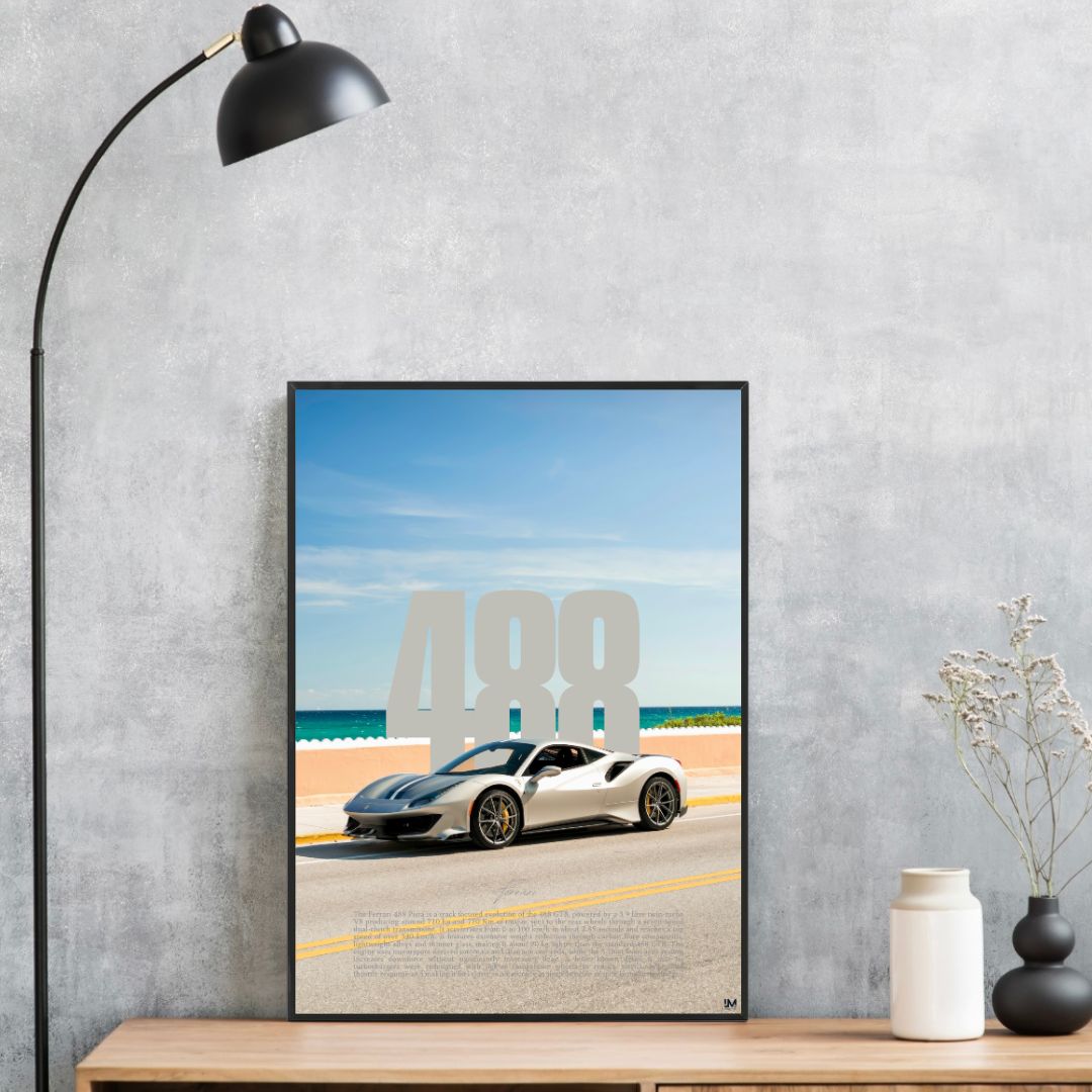 Ferrari 488 Pista Grise - Galerie