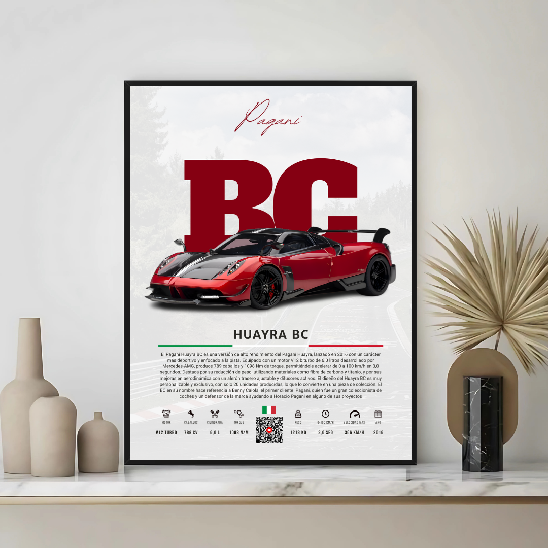 Pagani Huayra BC - Descriptive