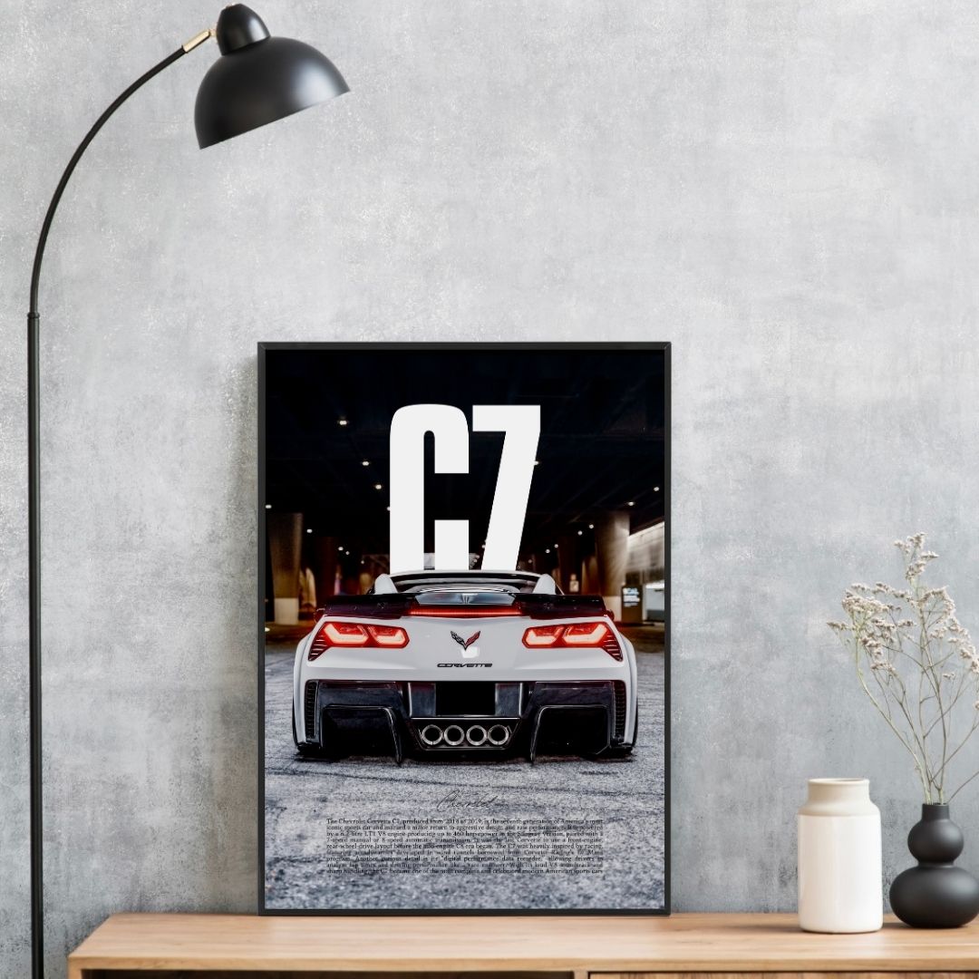 Chevrolet Corvette C7 White - Gallery