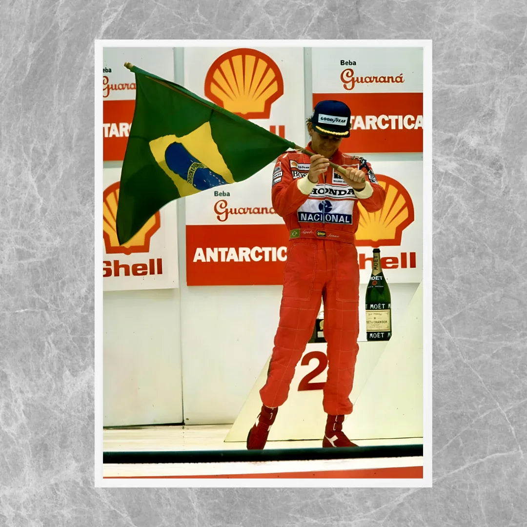 Ayrton Senna wins in Brazil for McLaren - Gallery