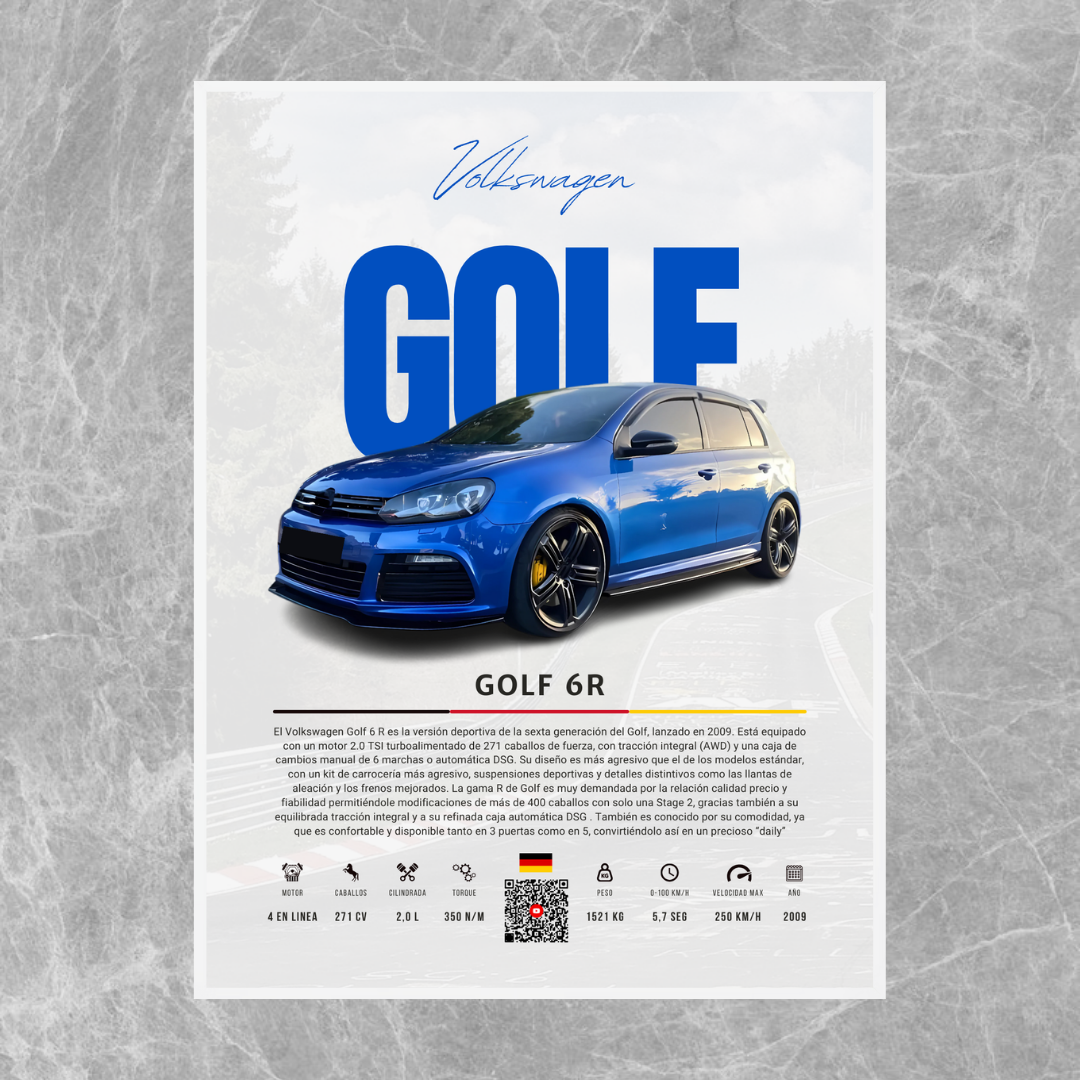 Volkswagen Golf 6R - Descriptive