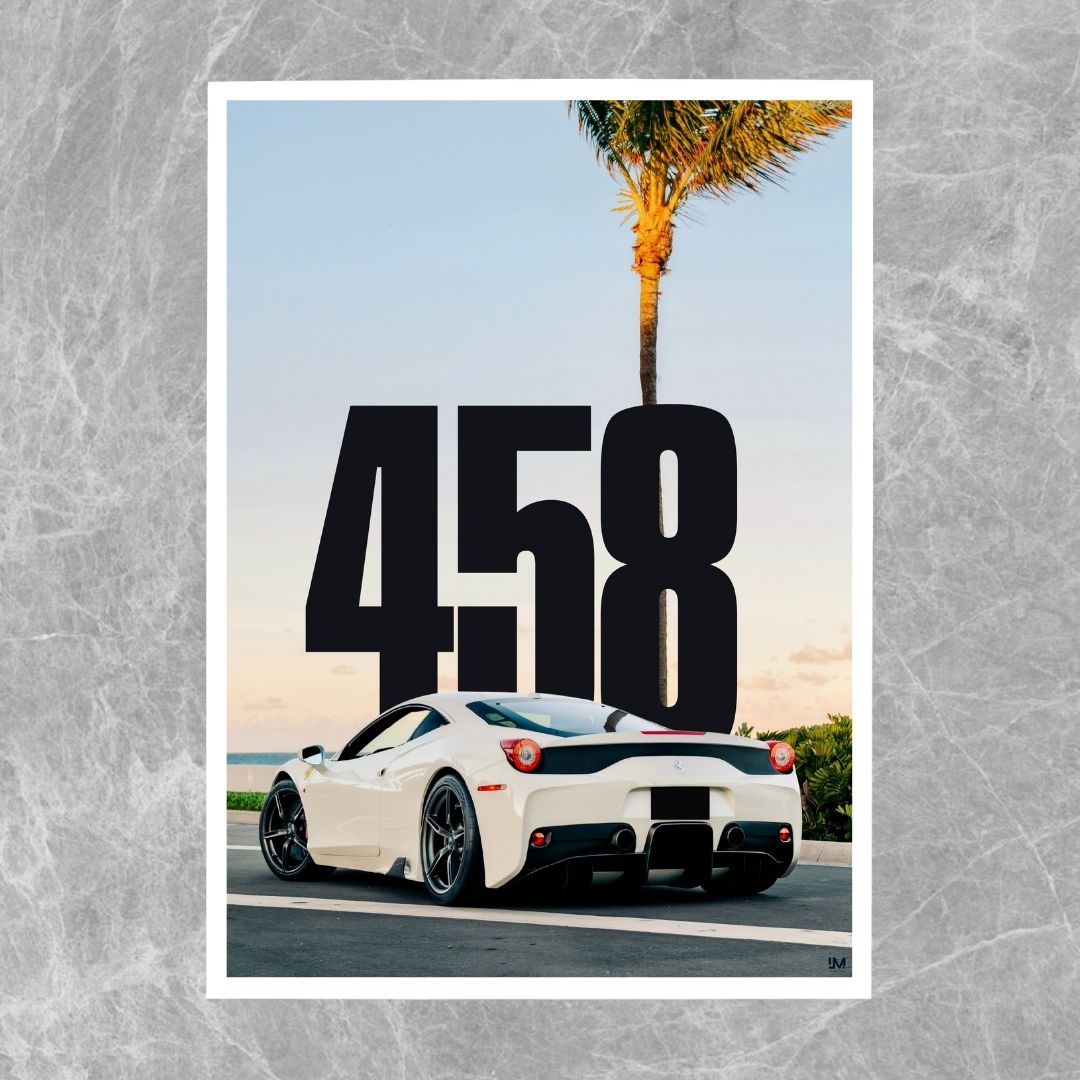 Ferrari 458 Weiß - Galerie