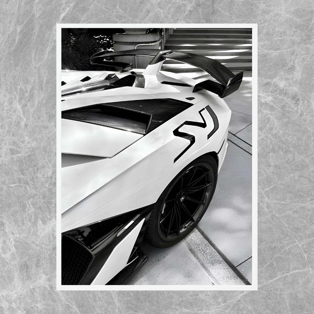 Lamborghini Aventador SVJ Logo - Old money