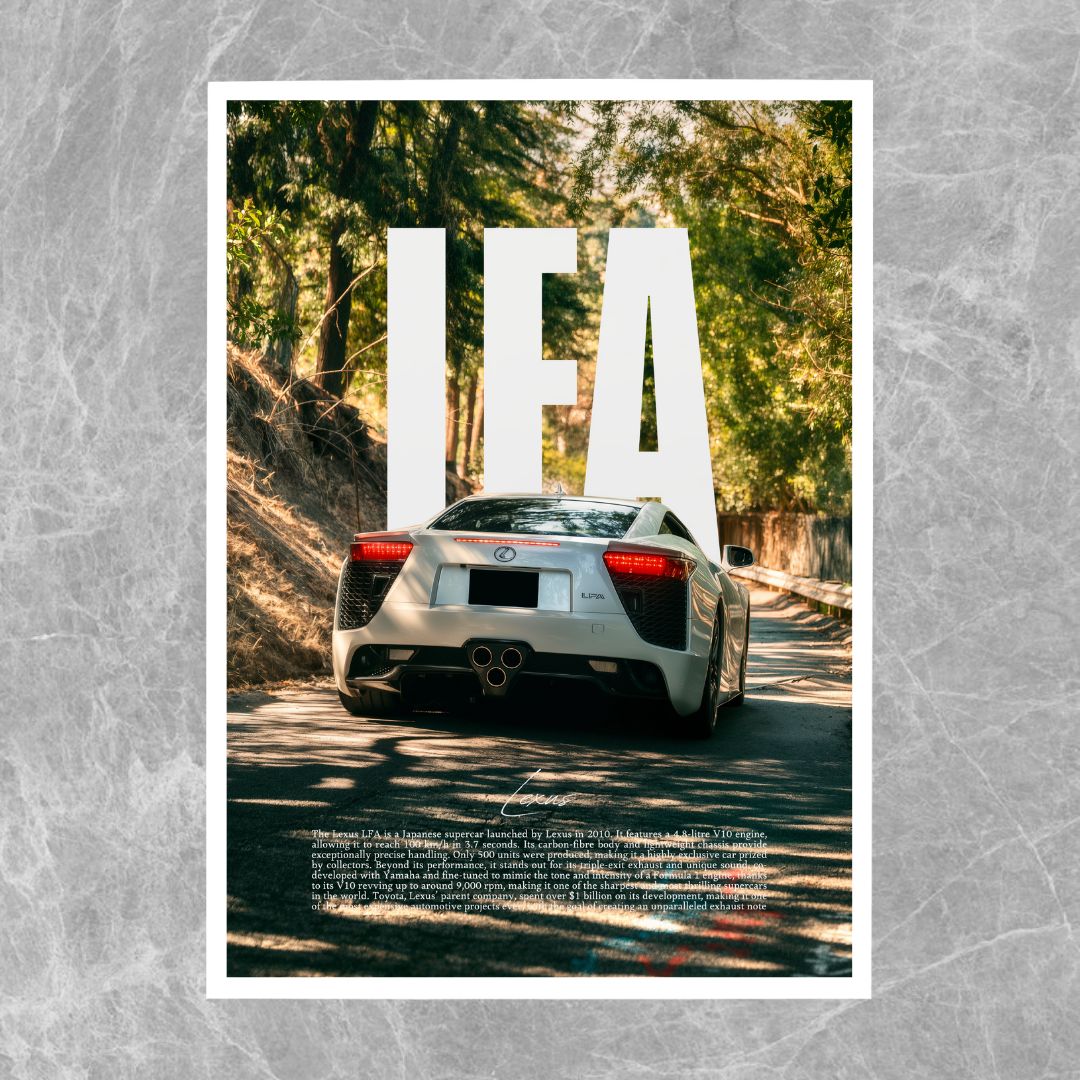 Lexus LFA Blanc - Galerie