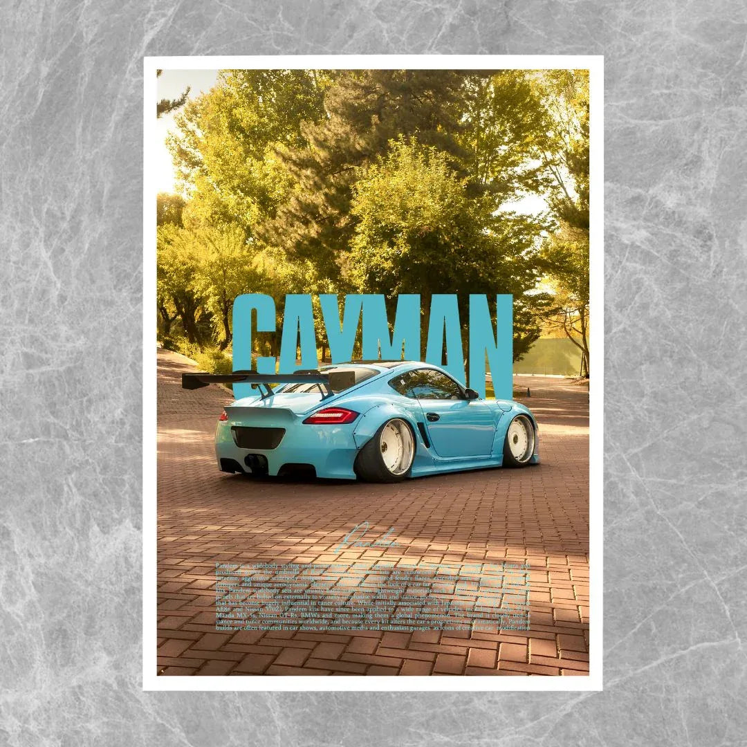 Porsche Cayman Pandem Side - Altes Geld