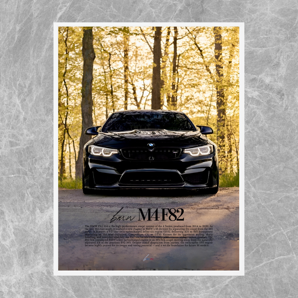 BMW M4 F82 Forest - Old money
