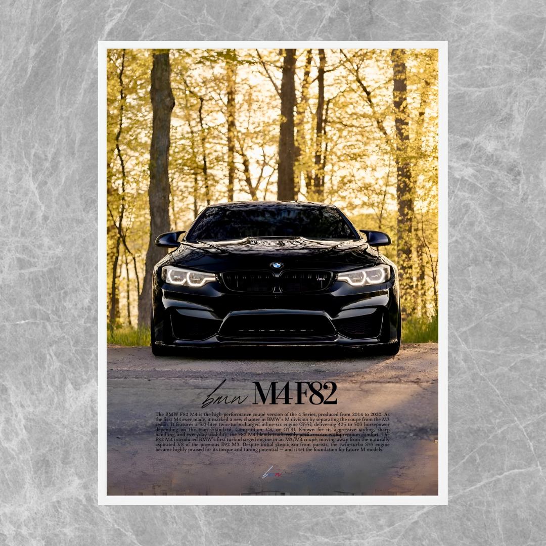 BMW M4 F82 Forest - Old money