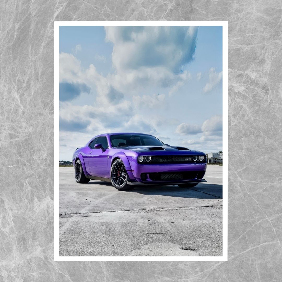 Dodge Challenger SRT Hellcat Purple - Gallery