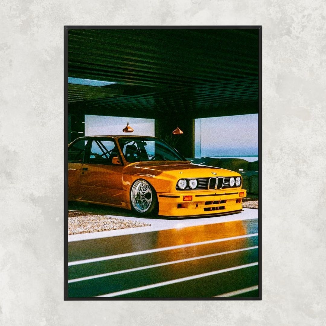 BMW M3 E30 Yellow - Gallery