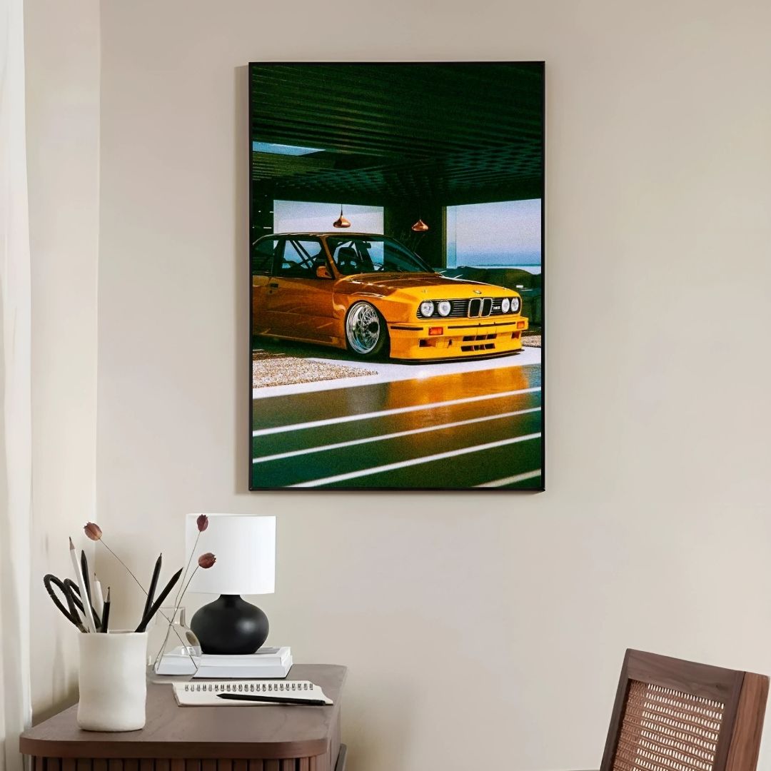 BMW M3 E30 Yellow - Gallery
