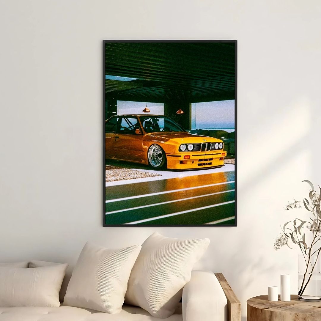 BMW M3 E30 Yellow - Gallery