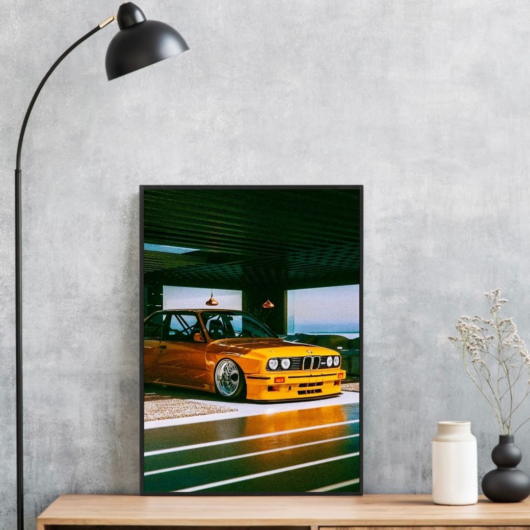 BMW M3 E30 Yellow - Gallery