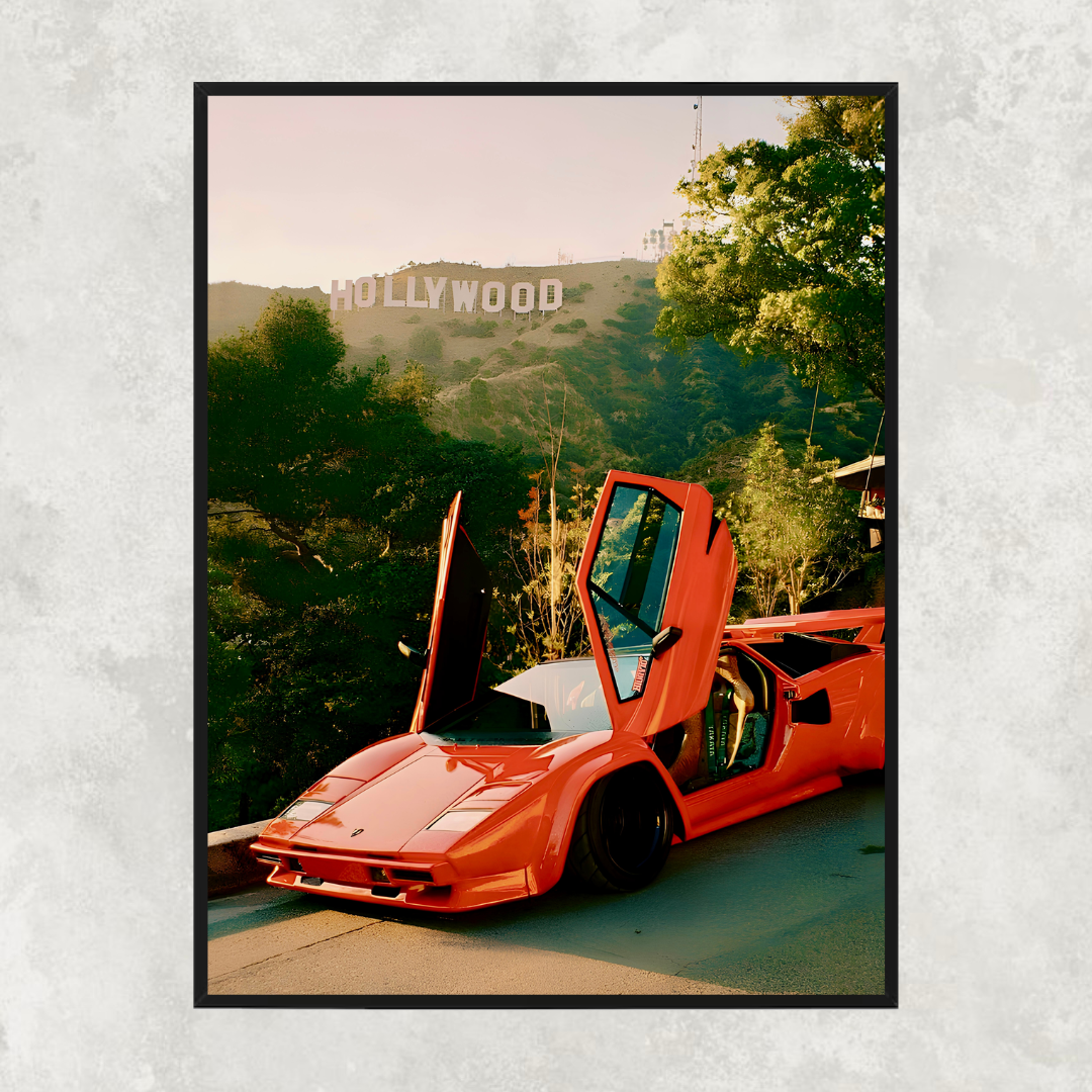 Lamborghini Countach Hollywood - Old money