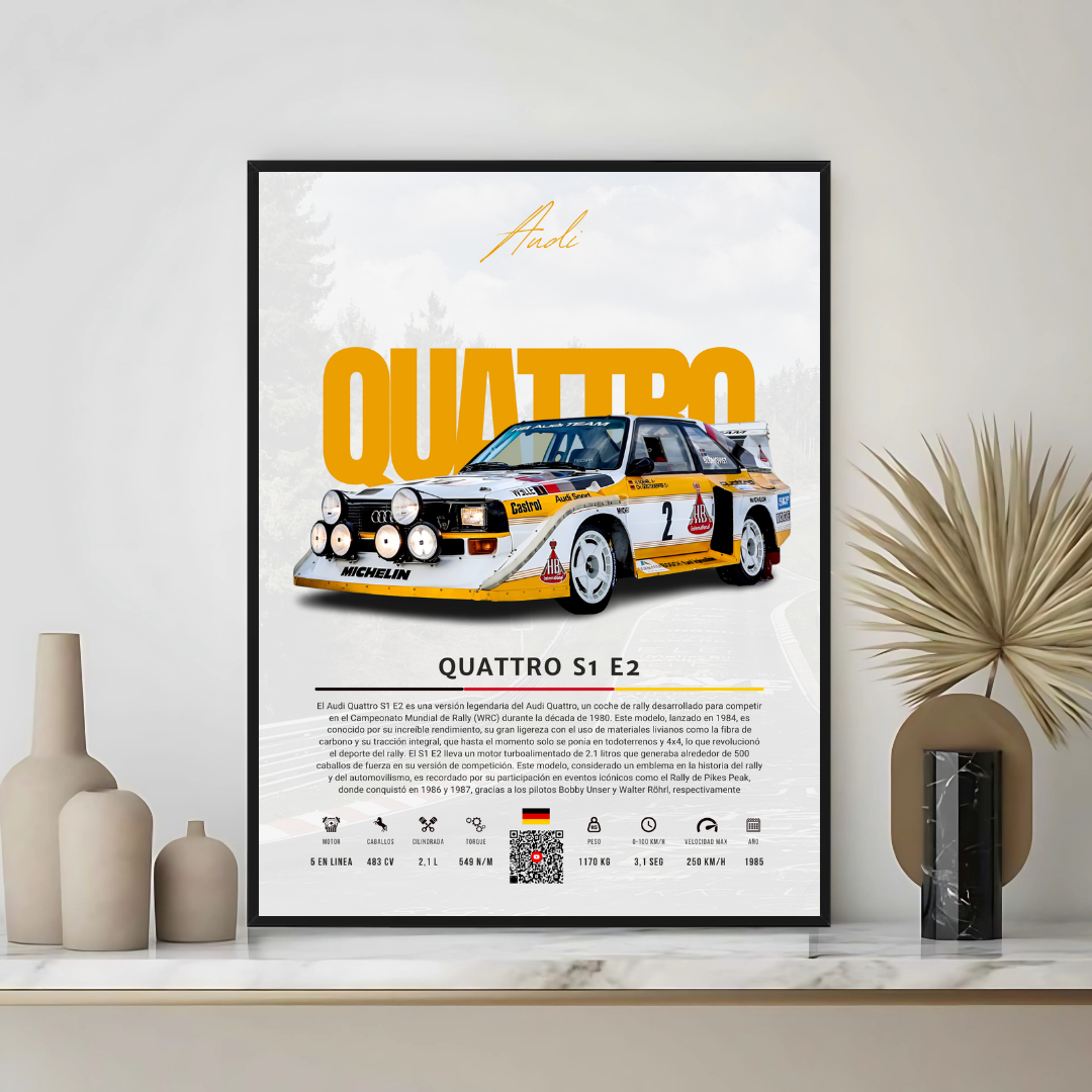 Audi Quattro S1 E2 - Descriptive