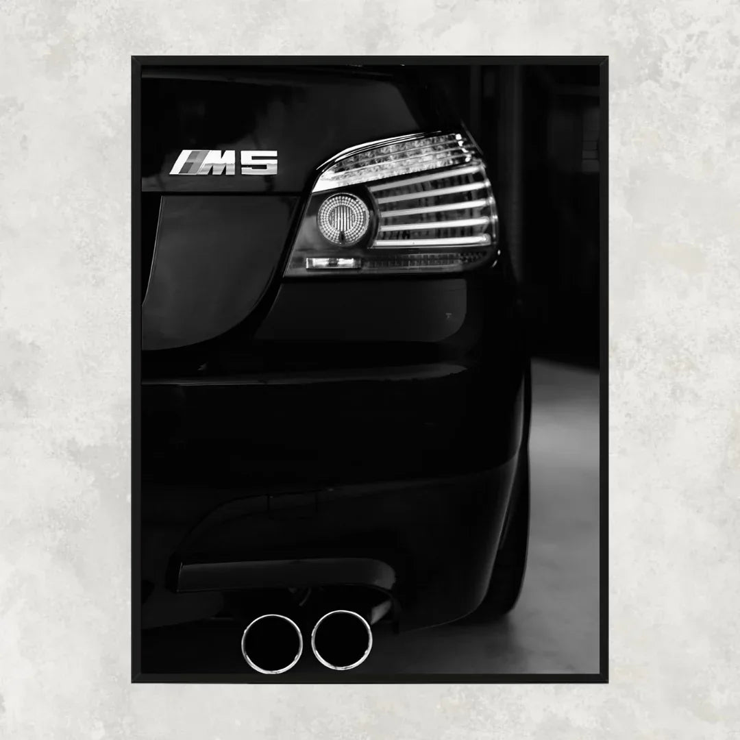 E60 Rear View BMW M5 E60 Rear - Gallery – LM Design Store