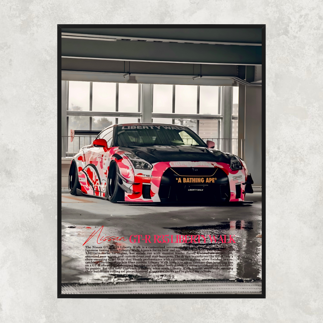 Nissan GTR R35 Liberty Walk - Old Money