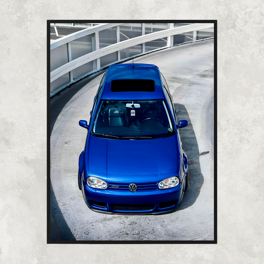 Volkswagen Golf MK4 R32 Top View - Old Money