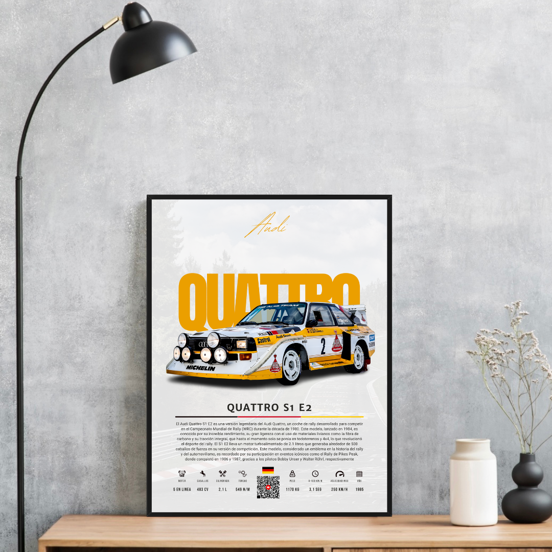 Audi Quattro S1 E2 - Descriptive