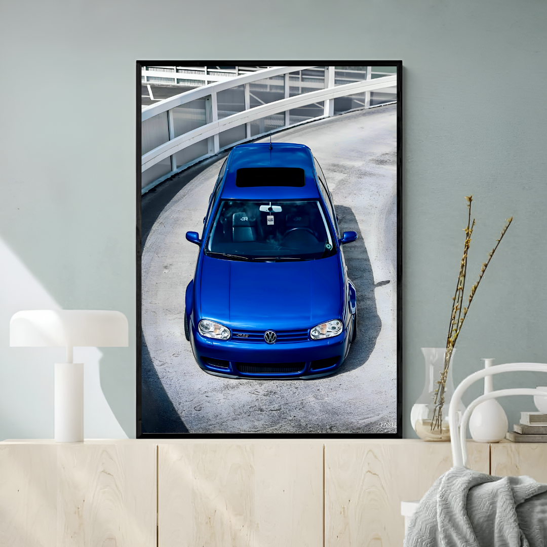 Volkswagen Golf MK4 R32 Top View - Old Money