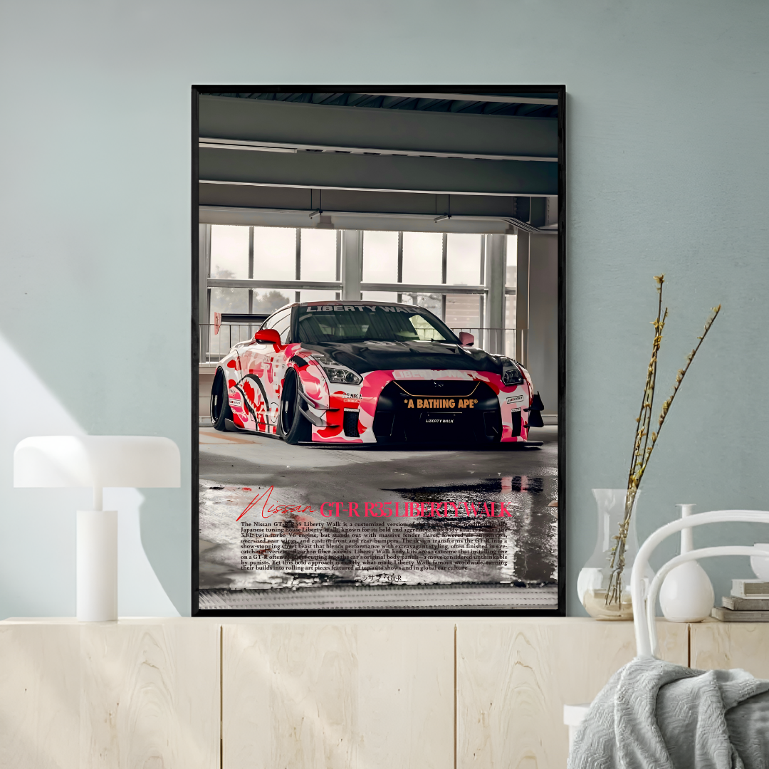 Nissan GTR R35 Liberty Walk - Old Money