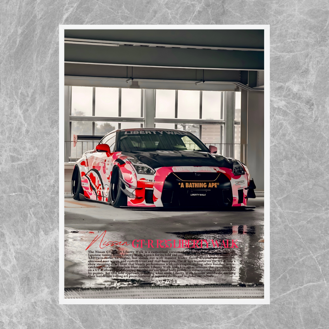 Nissan GTR R35 Liberty Walk - Old Money