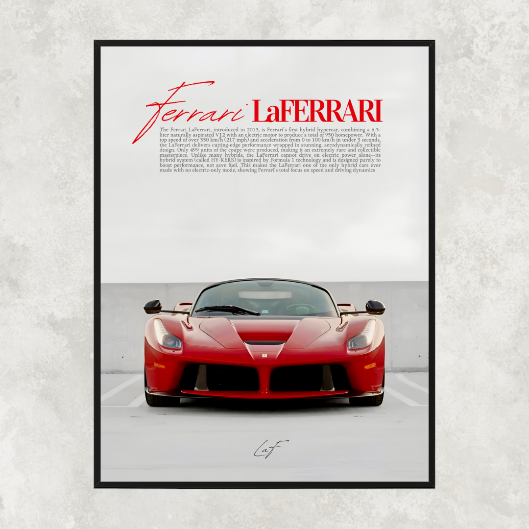 Ferrari LaFerrari Red - Old Money