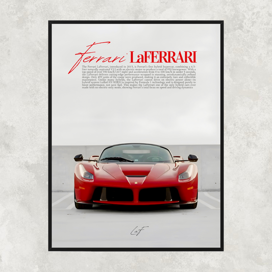 Ferrari LaFerrari Red - Old Money