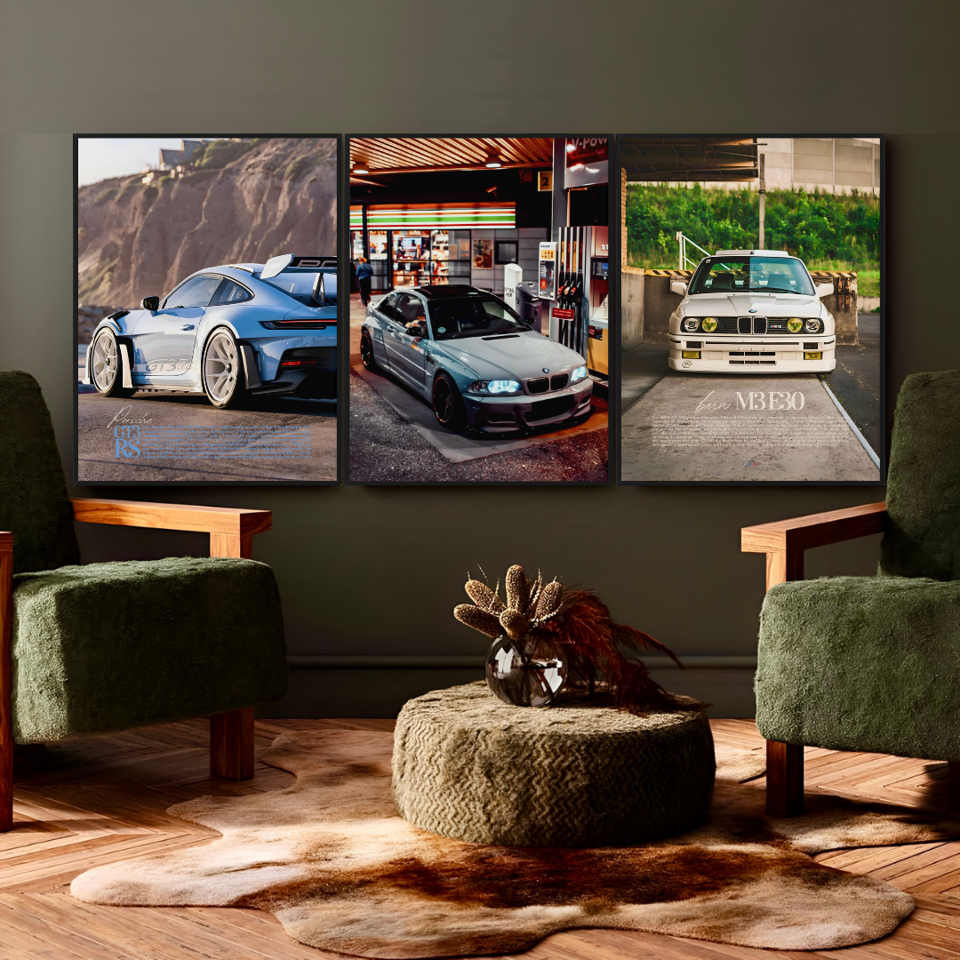 BMW M3 E46 Gas Station - Old money