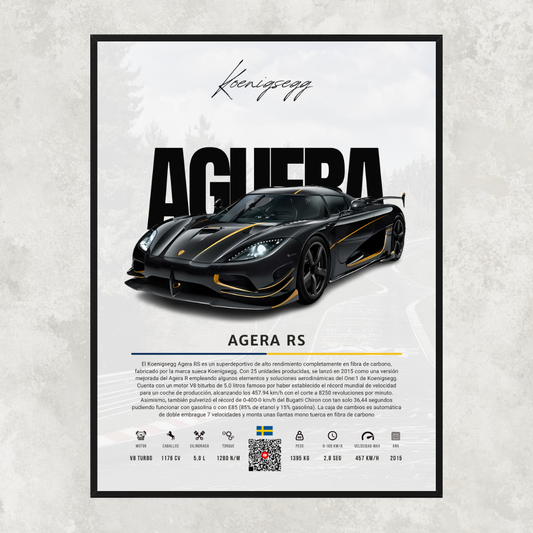 Koenigsegg Agera RS - Descriptive